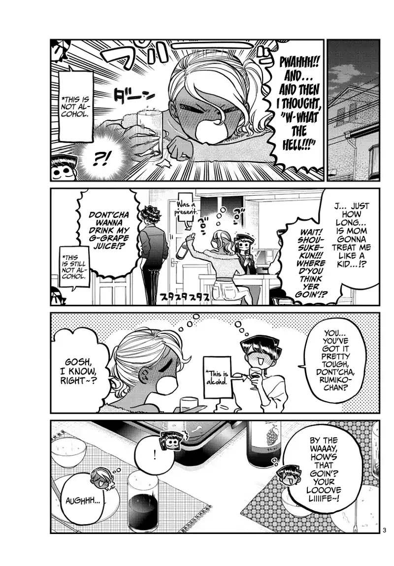 Komi-san wa Komyushou desu Chapter 313 page 3