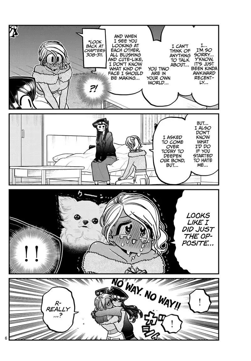 Komi-san wa Komyushou desu Chapter 313 page 6