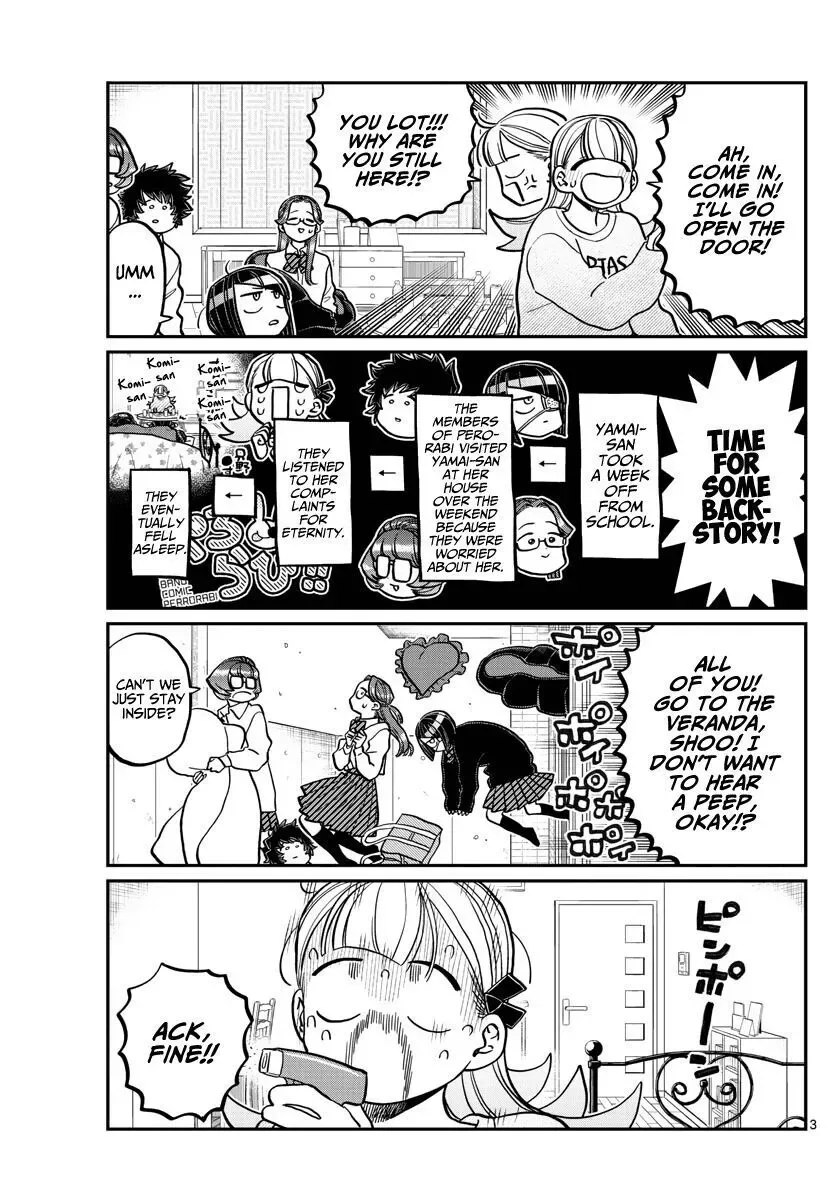 Komi-san wa Komyushou desu Chapter 312 page 3