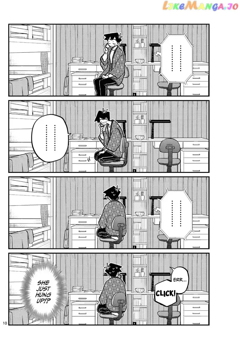 Komi-san wa Komyushou desu Chapter 313 page 10