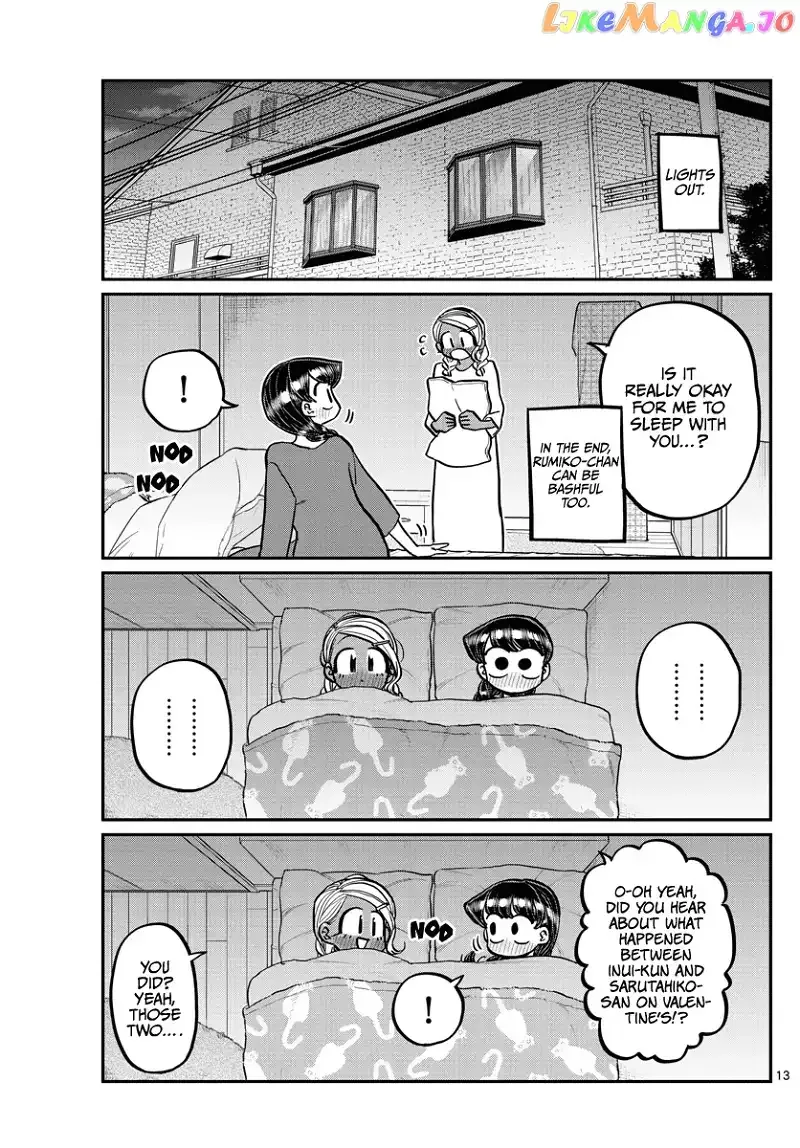 Komi-san wa Komyushou desu Chapter 313 page 13