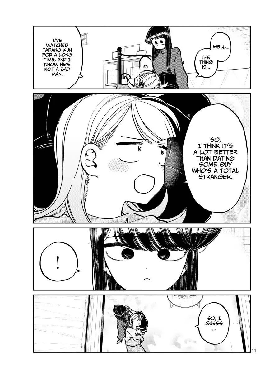 Komi-san wa Komyushou desu Chapter 312 page 11