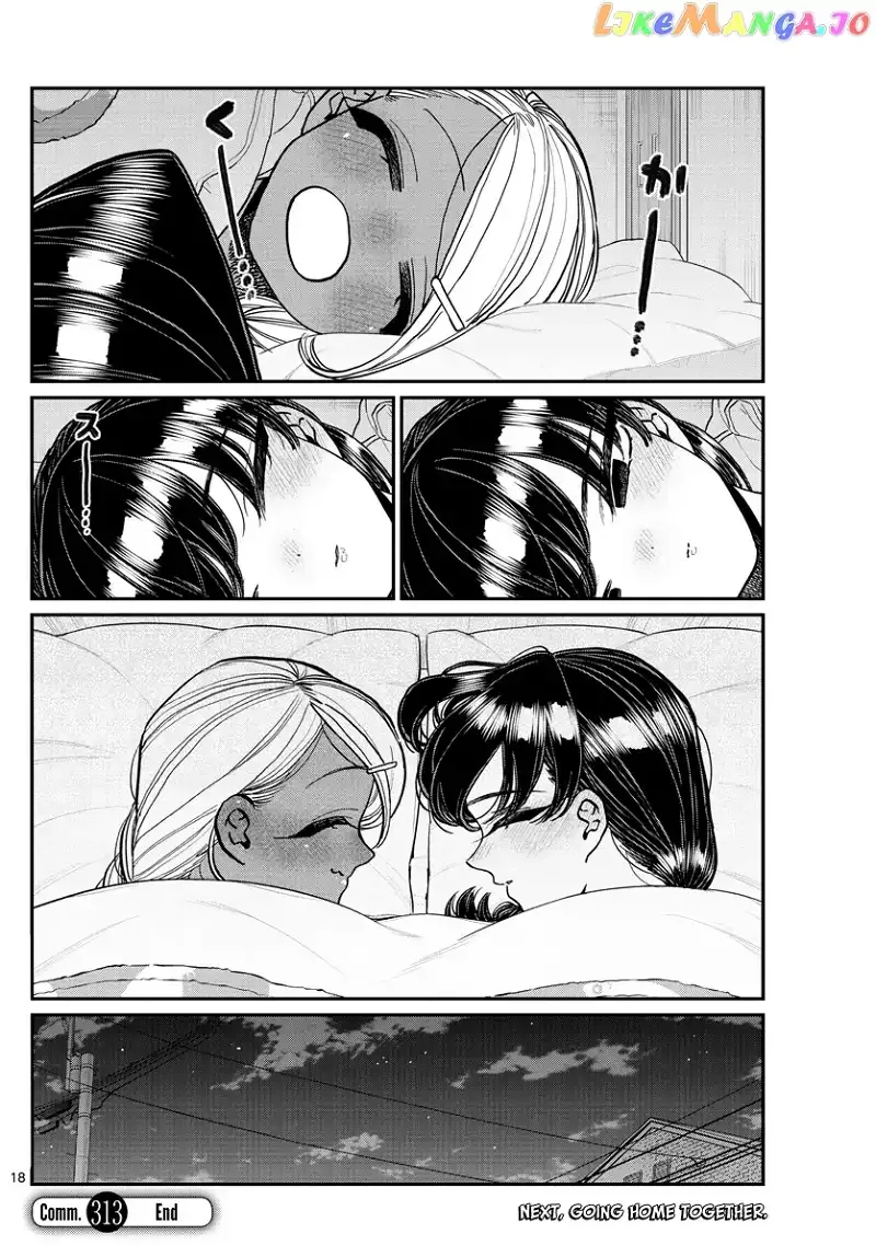 Komi-san wa Komyushou desu Chapter 313 page 18