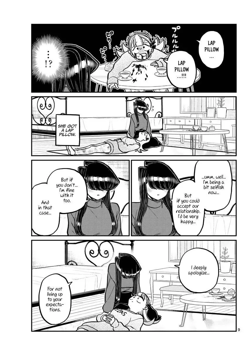 Komi-san wa Komyushou desu Chapter 312 page 9