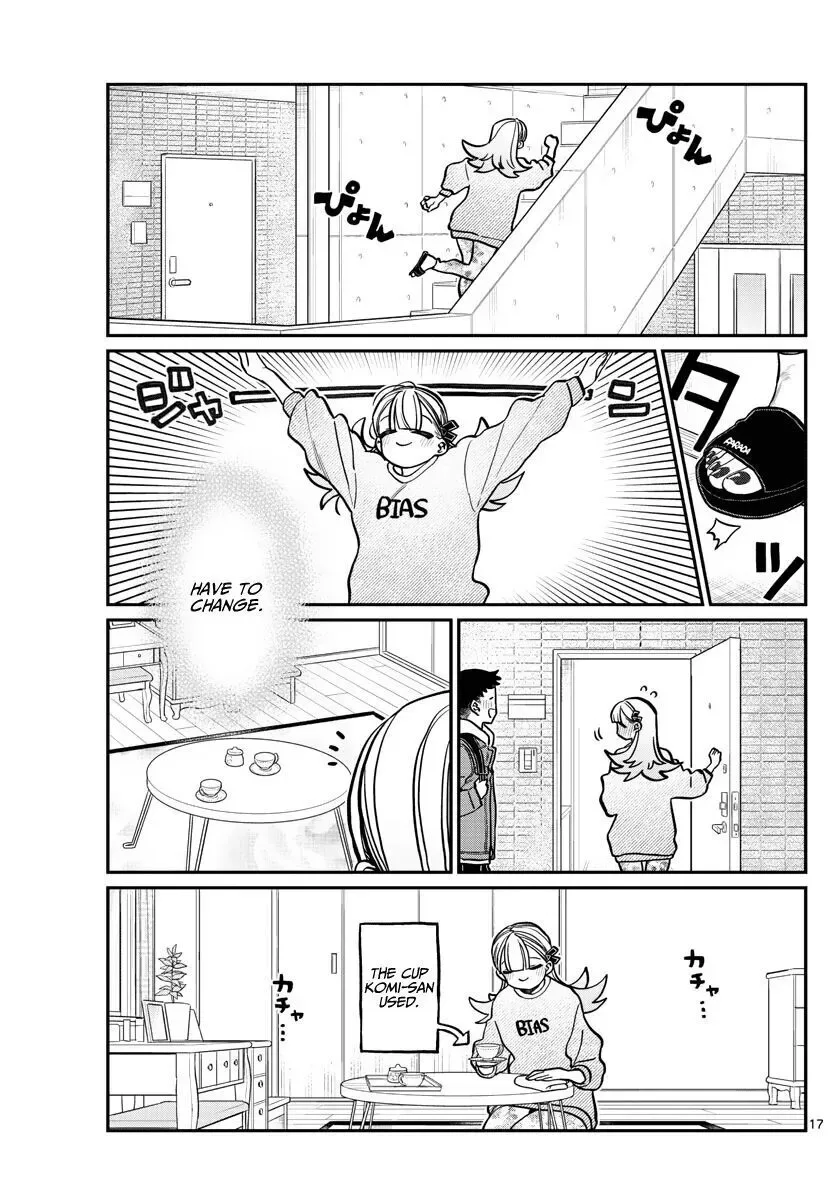Komi-san wa Komyushou desu Chapter 312 page 17