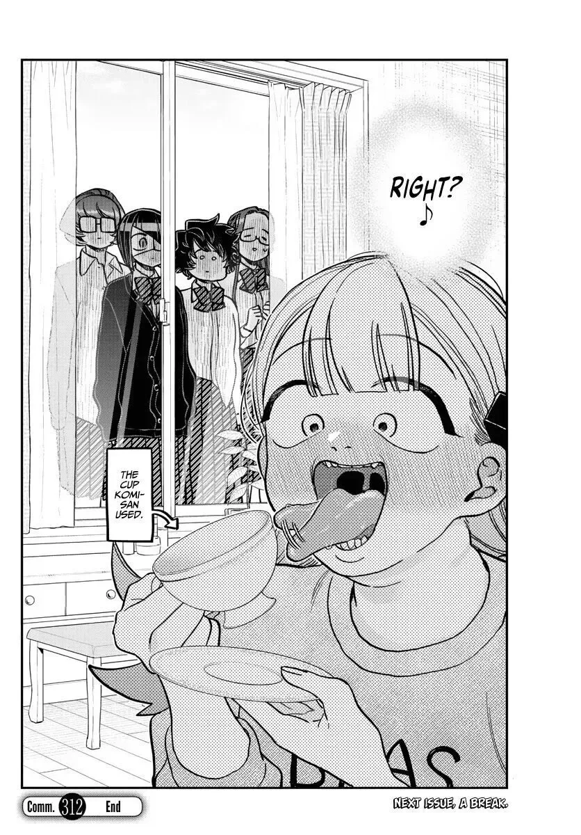 Komi-san wa Komyushou desu Chapter 312 page 18