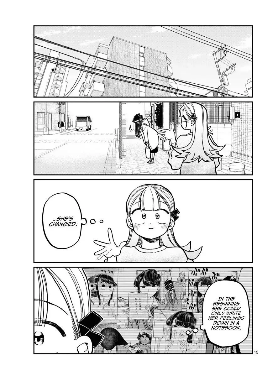 Komi-san wa Komyushou desu Chapter 312 page 15