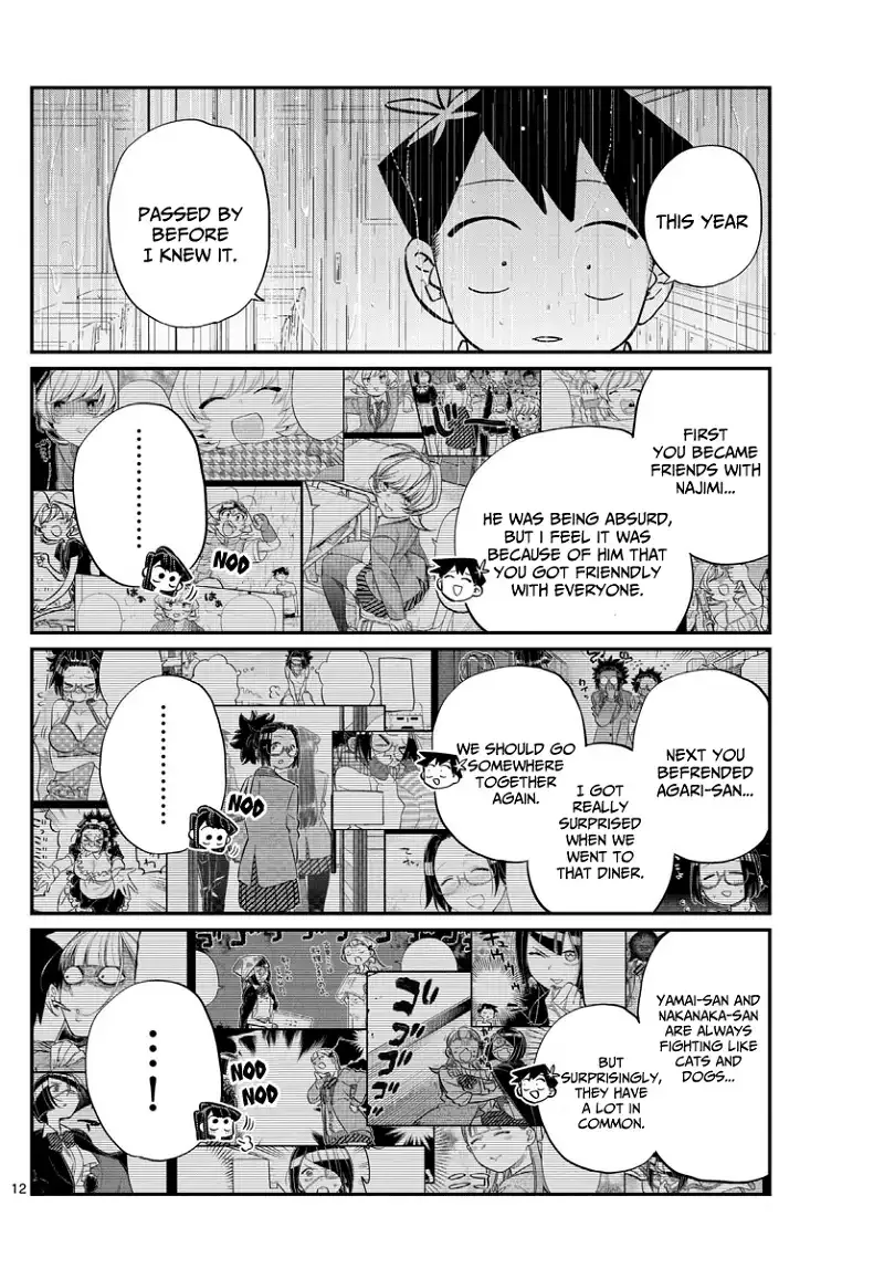 Komi-san wa Komyushou desu Chapter 129 page 12