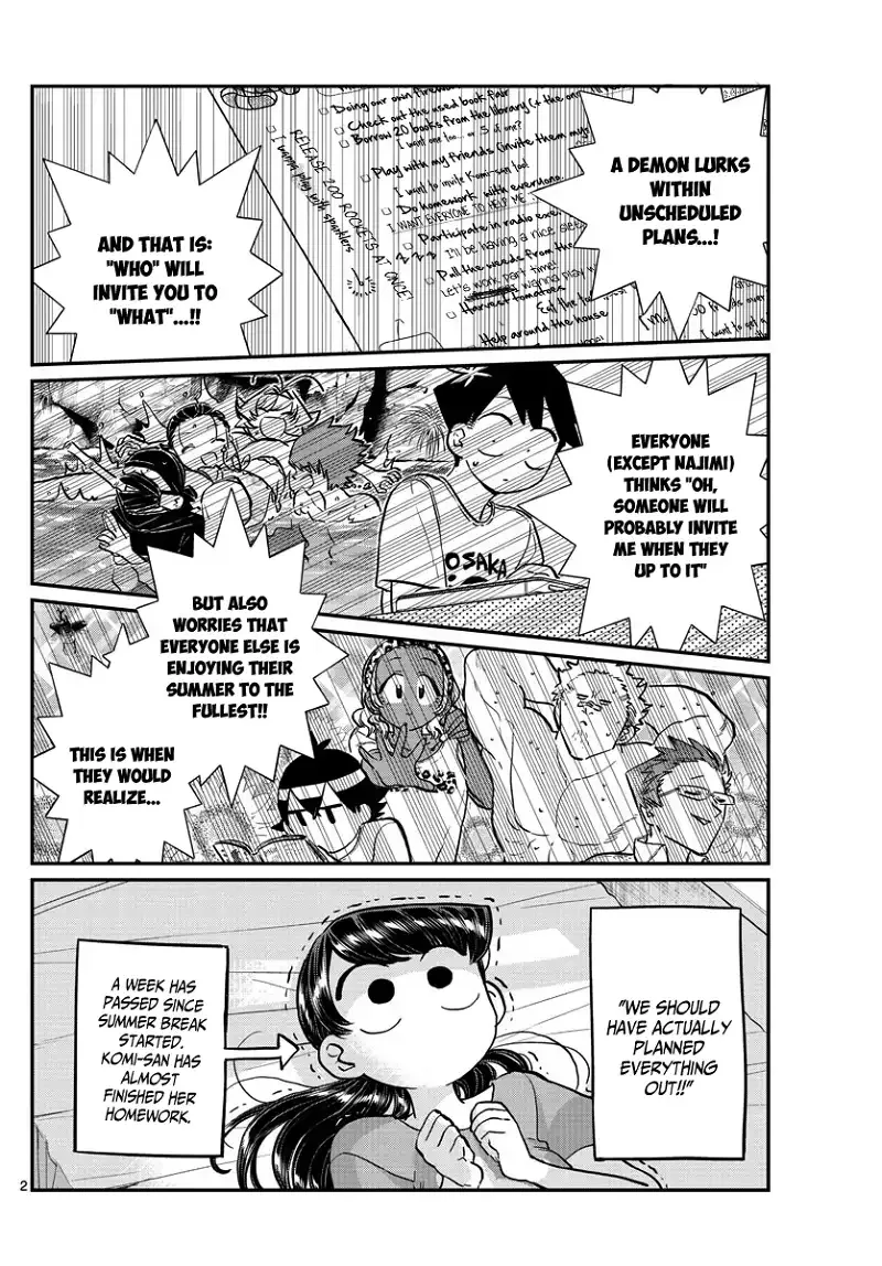 Komi-san wa Komyushou desu Chapter 162 page 2