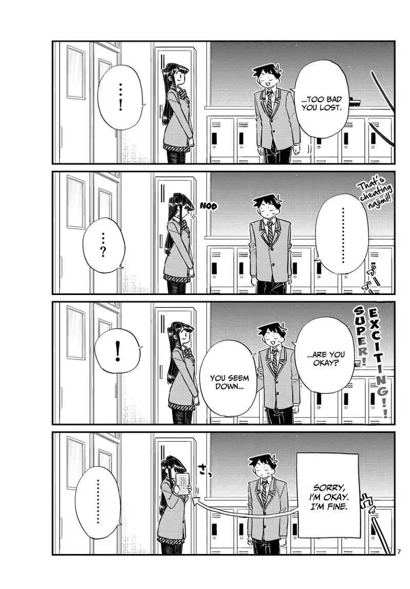 Komi-san wa Komyushou desu Chapter 129 page 7