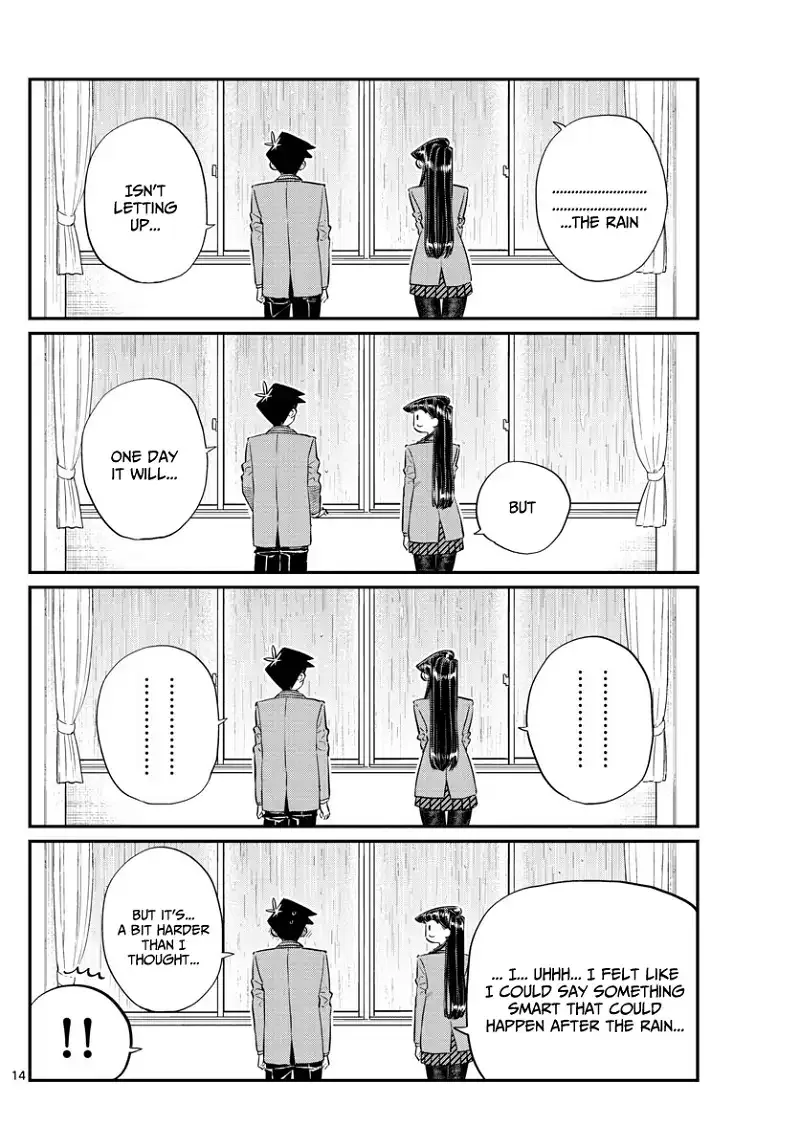 Komi-san wa Komyushou desu Chapter 129 page 14