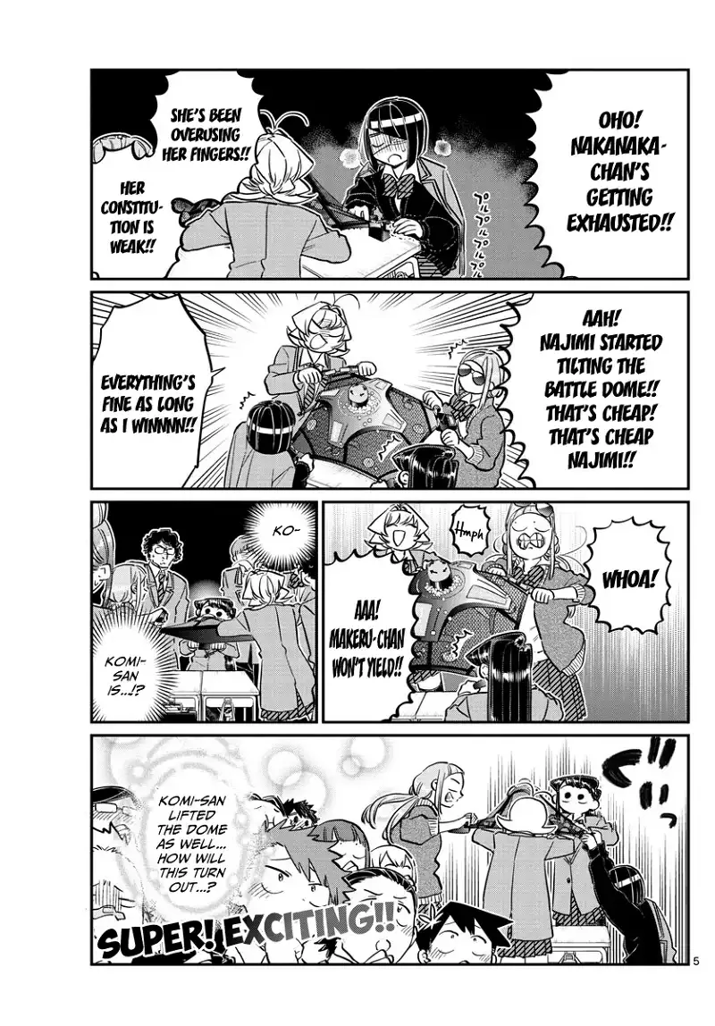 Komi-san wa Komyushou desu Chapter 129 page 5
