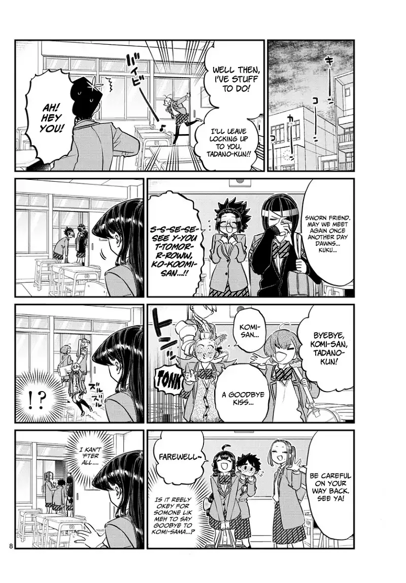 Komi-san wa Komyushou desu Chapter 129 page 8