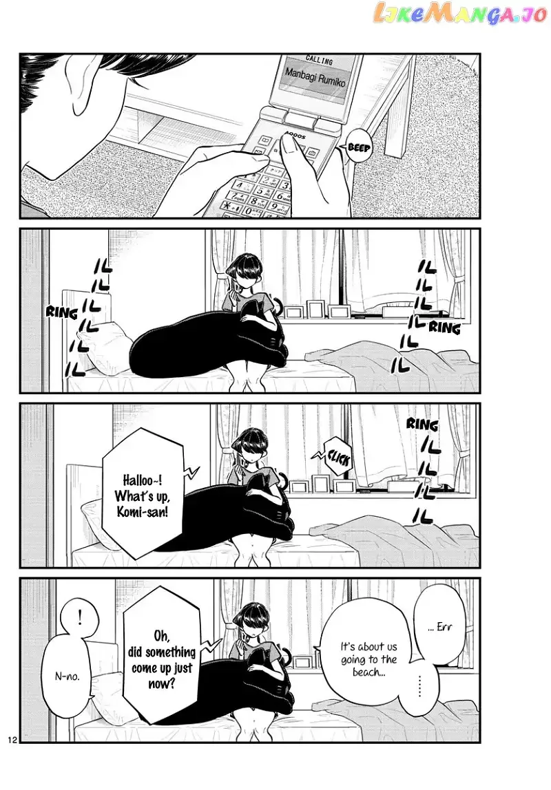 Komi-san wa Komyushou desu Chapter 162 page 12