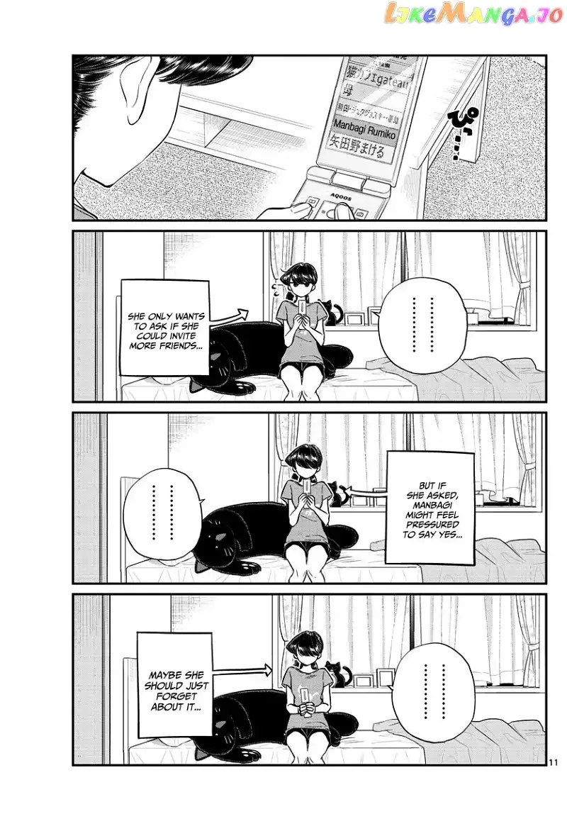 Komi-san wa Komyushou desu Chapter 162 page 11