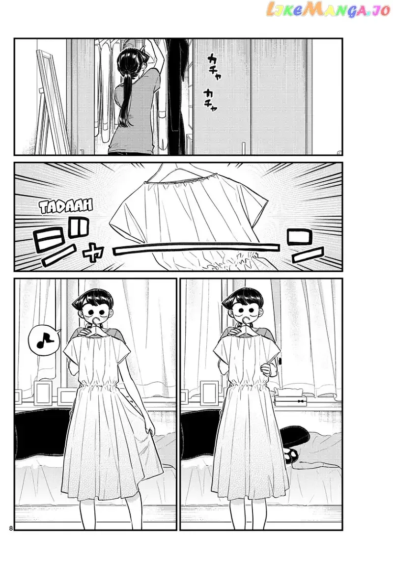 Komi-san wa Komyushou desu Chapter 162 page 8