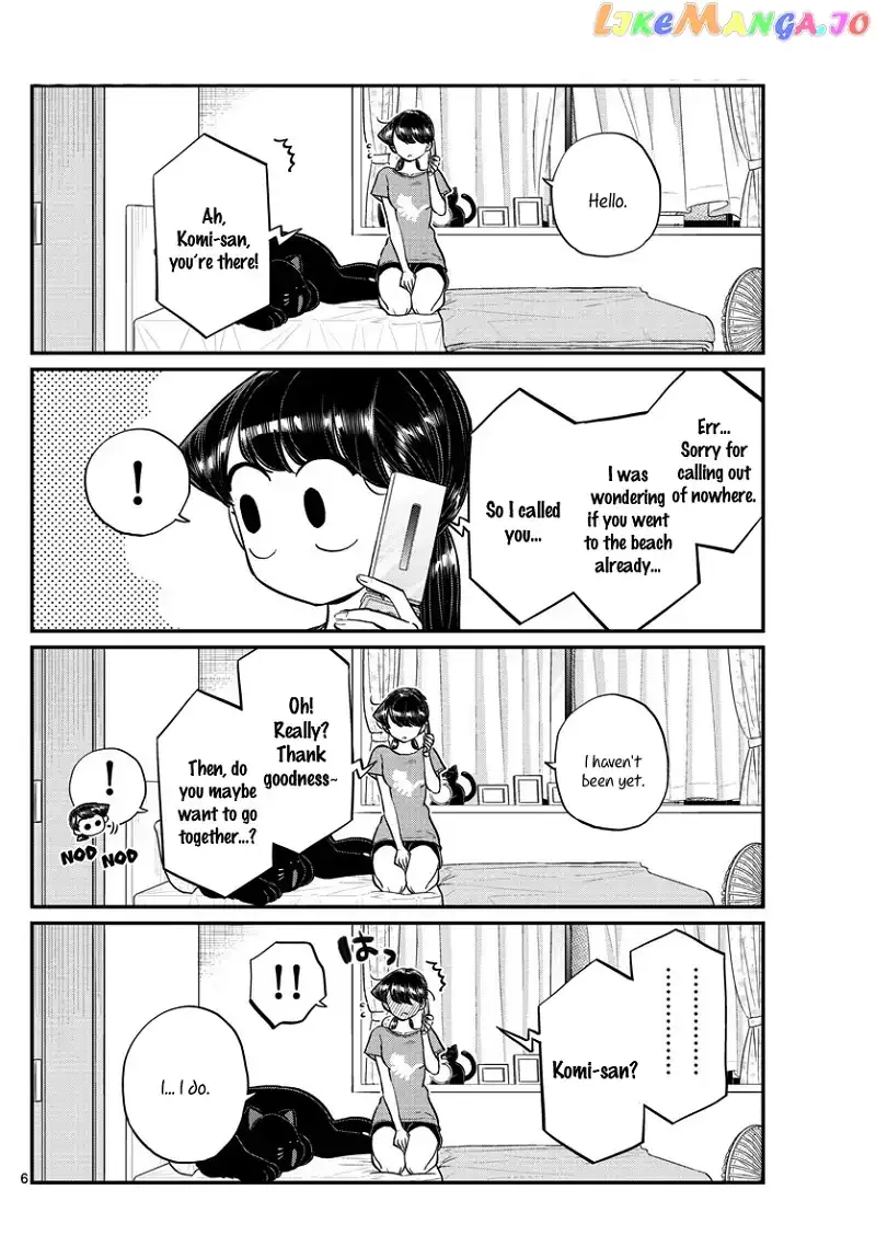 Komi-san wa Komyushou desu Chapter 162 page 6