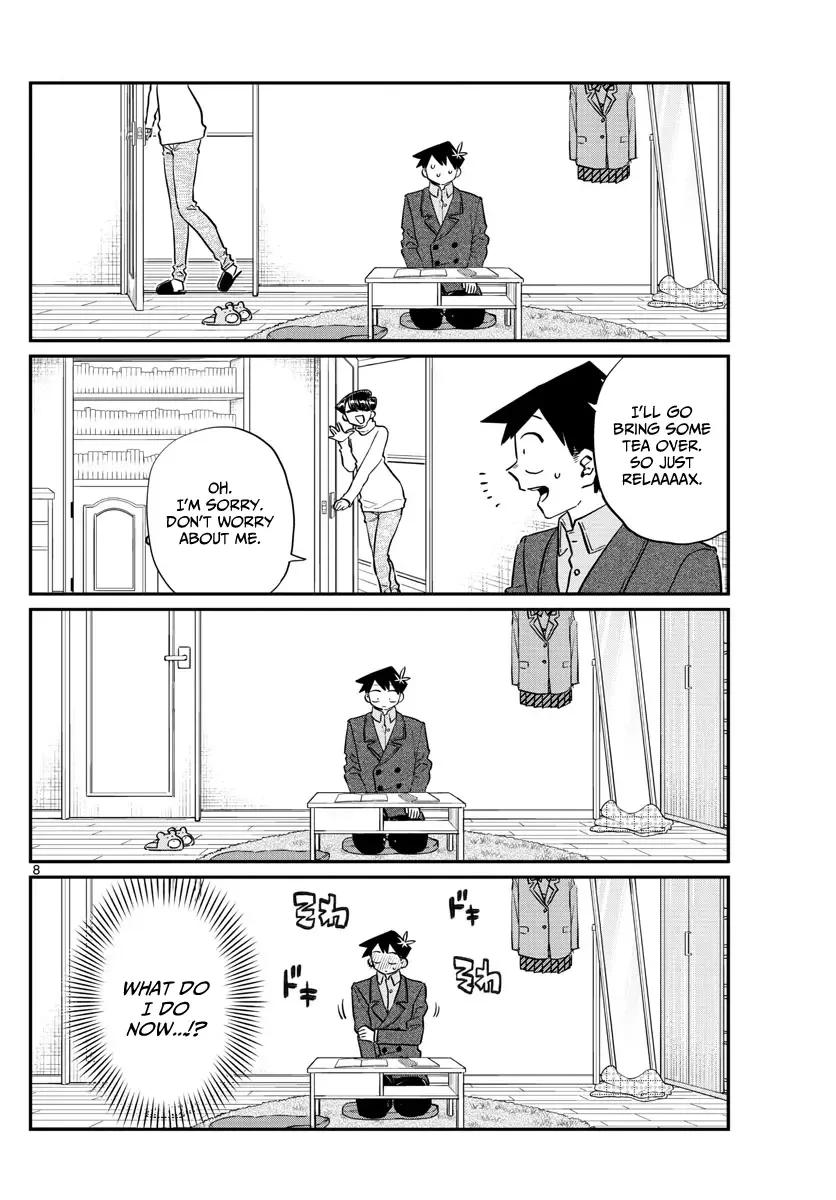 Komi-san wa Komyushou desu Chapter 128 page 8