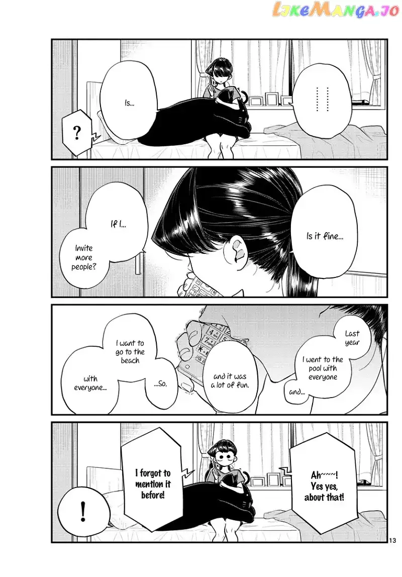 Komi-san wa Komyushou desu Chapter 162 page 13