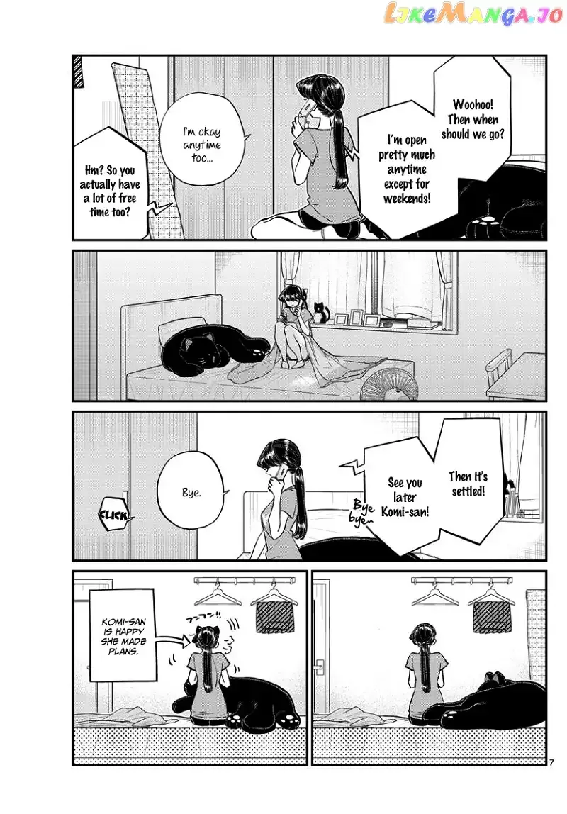 Komi-san wa Komyushou desu Chapter 162 page 7