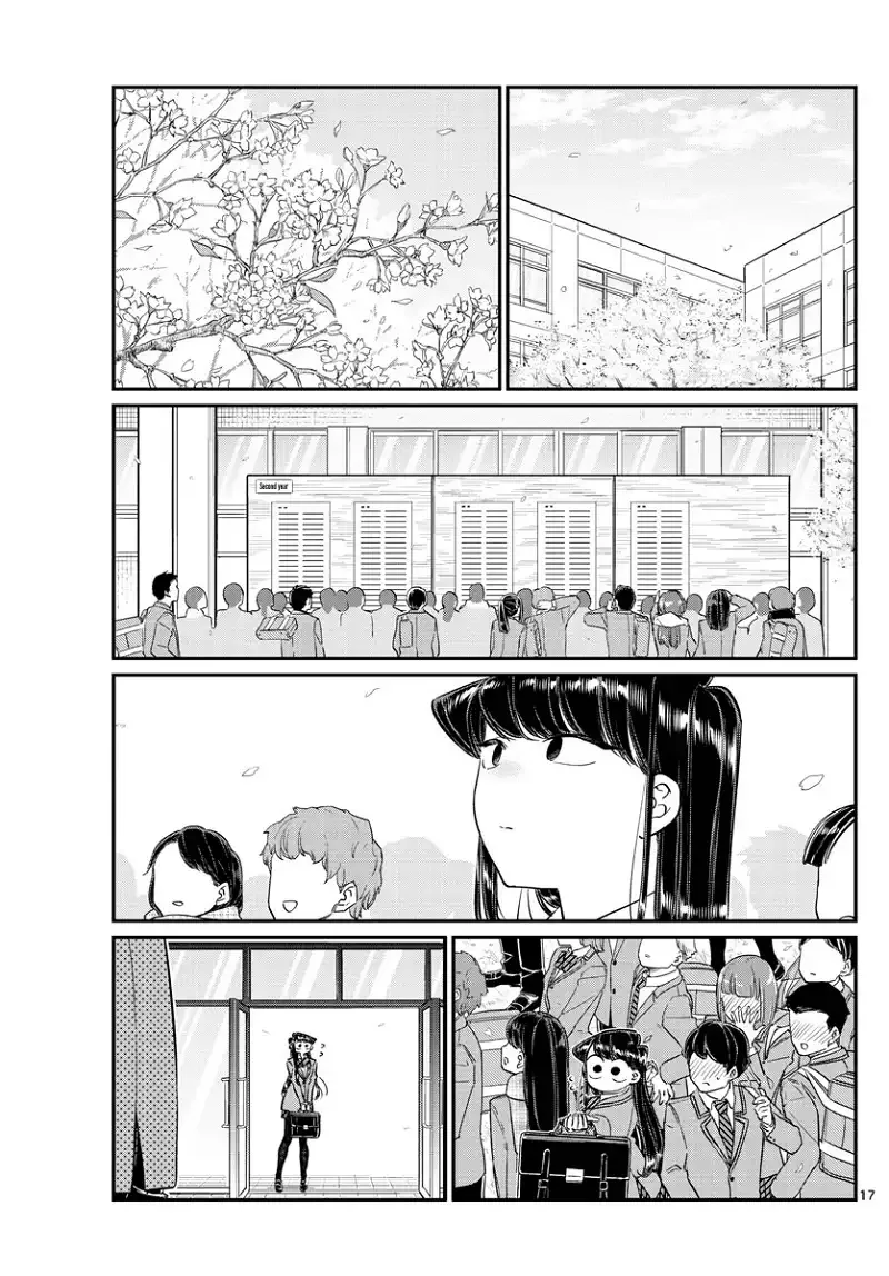 Komi-san wa Komyushou desu Chapter 129 page 17