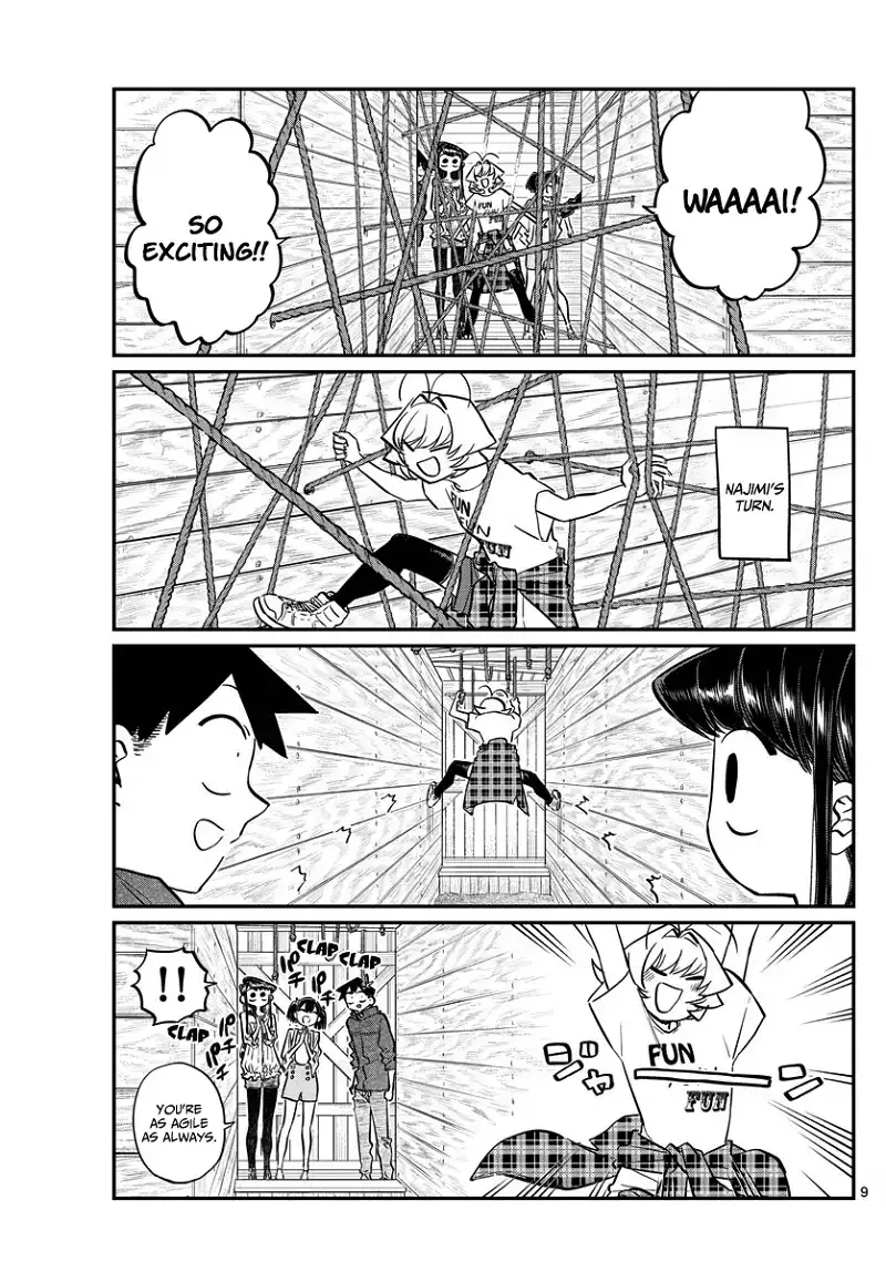 Komi-san wa Komyushou desu Chapter 144 page 9