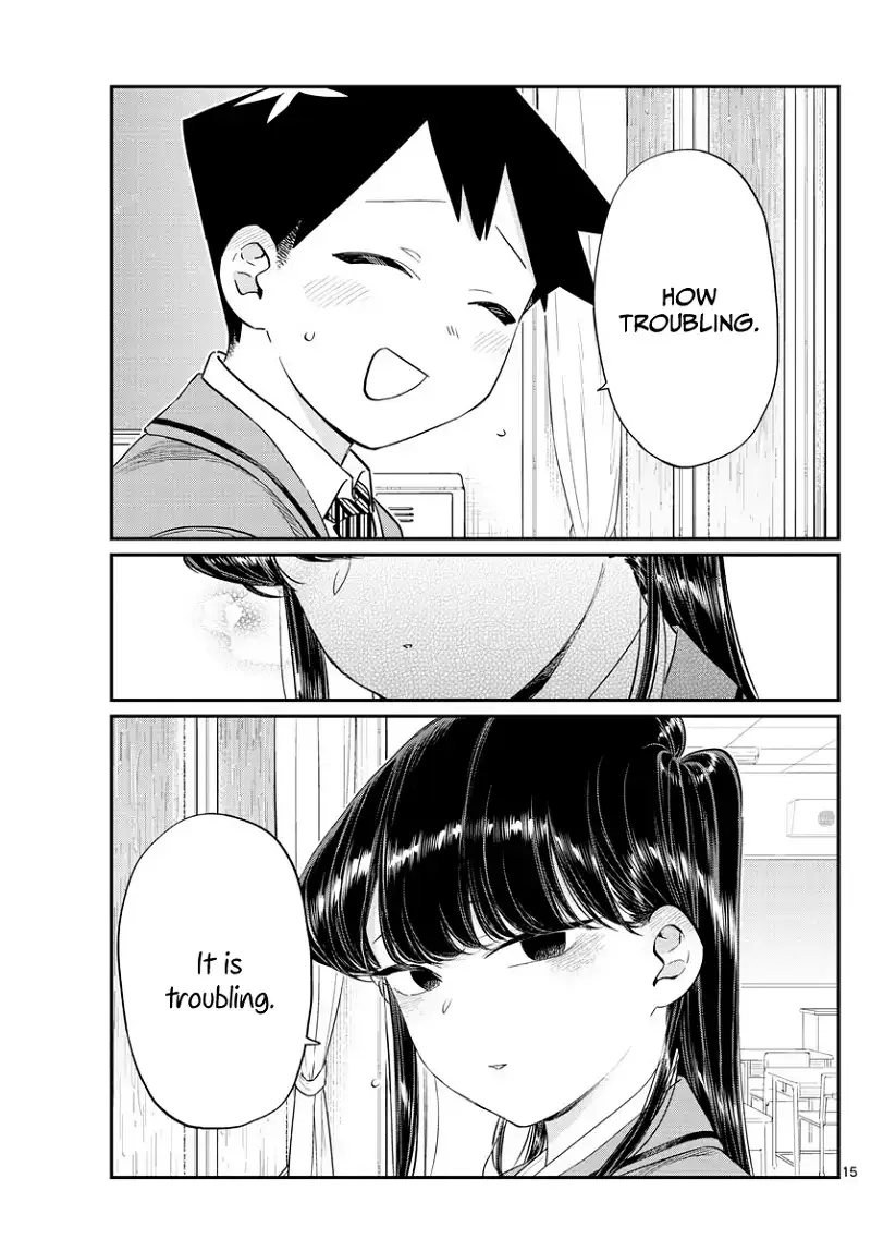 Komi-san wa Komyushou desu Chapter 129 page 15