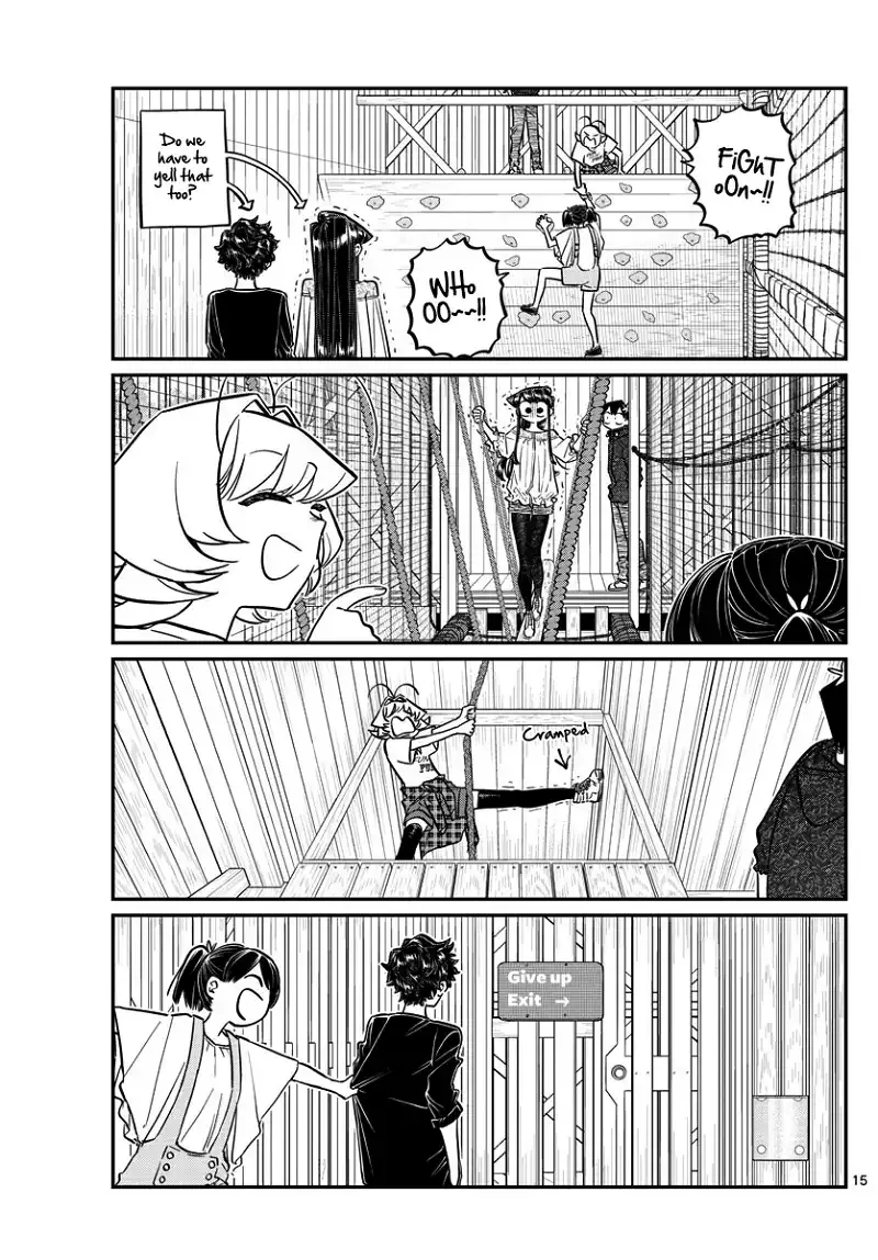 Komi-san wa Komyushou desu Chapter 144 page 15