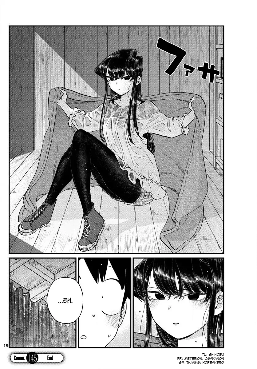 Komi-san wa Komyushou desu Chapter 145 page 19