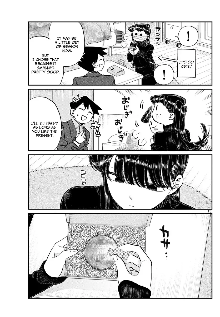 Komi-san wa Komyushou desu Chapter 128 page 15