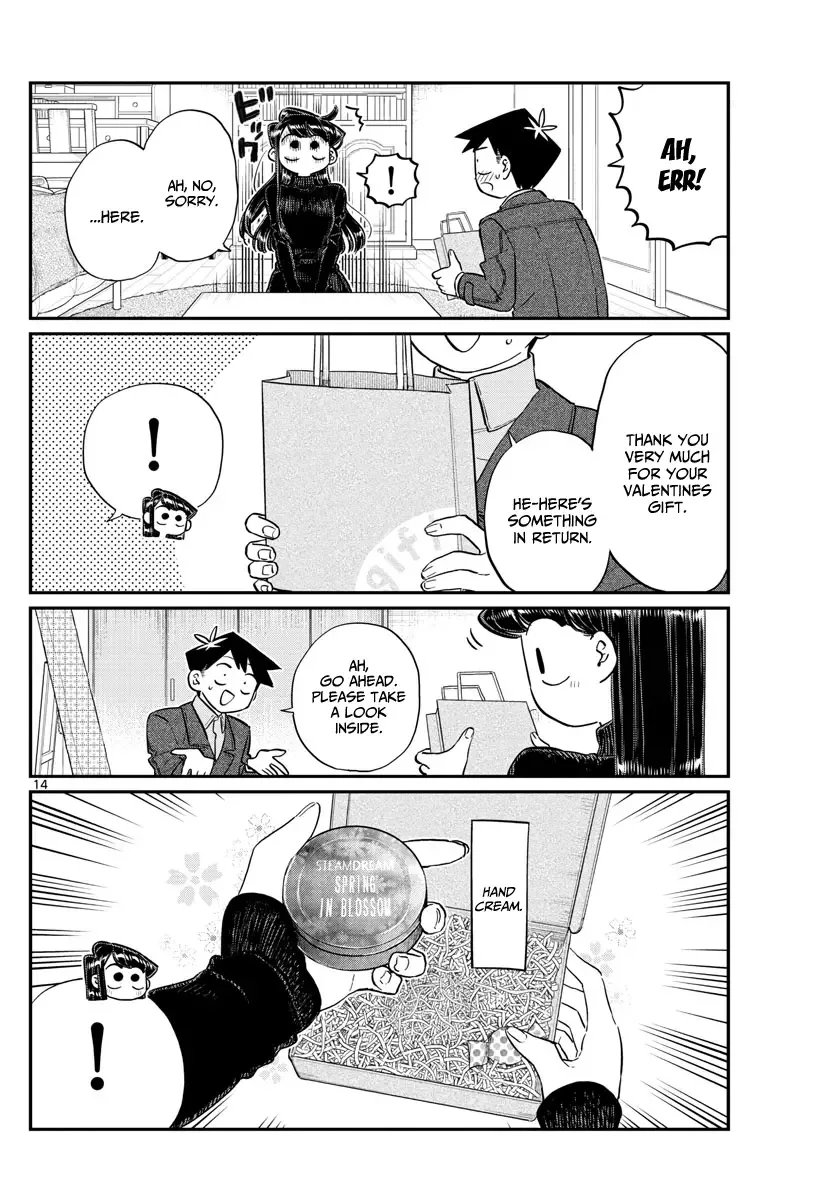 Komi-san wa Komyushou desu Chapter 128 page 14