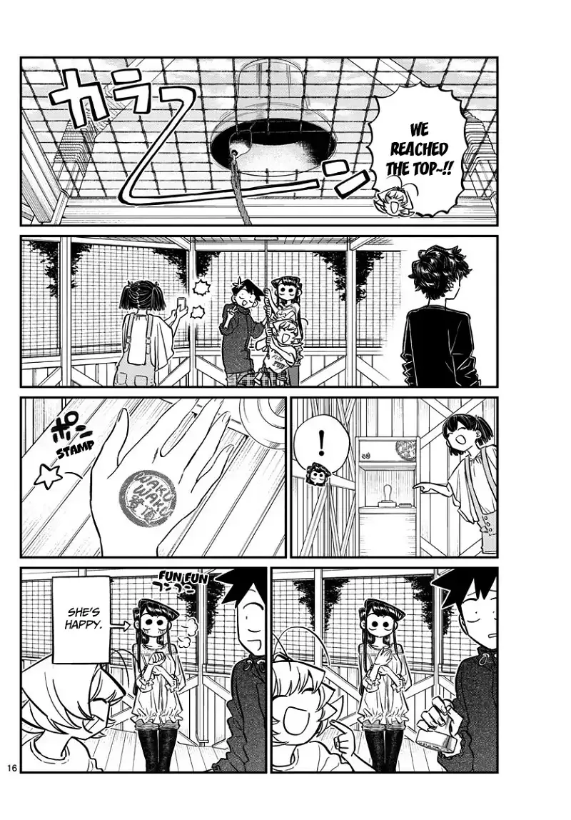 Komi-san wa Komyushou desu Chapter 144 page 16