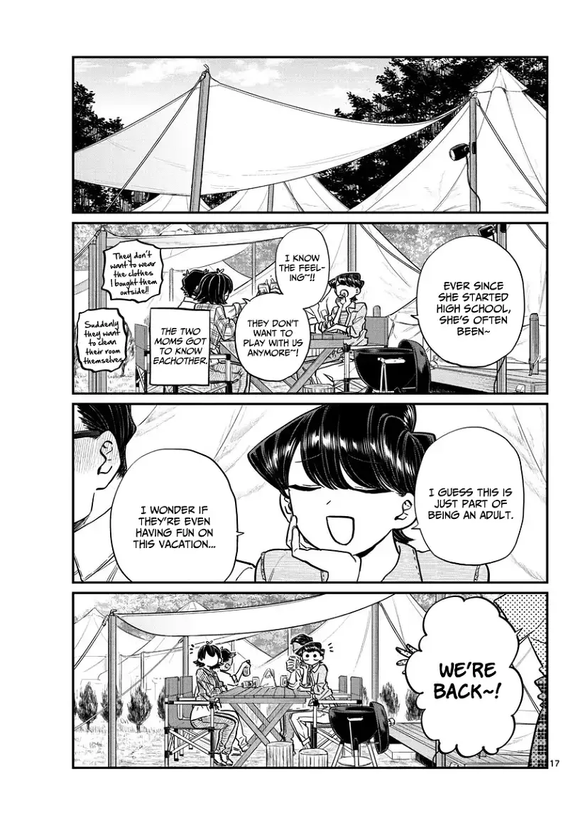 Komi-san wa Komyushou desu Chapter 144 page 17