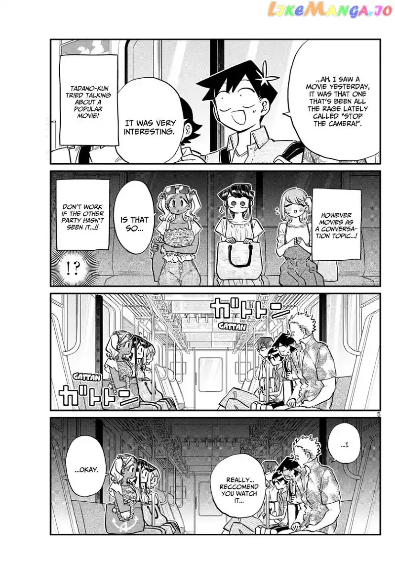 Komi-san wa Komyushou desu Chapter 164 page 7