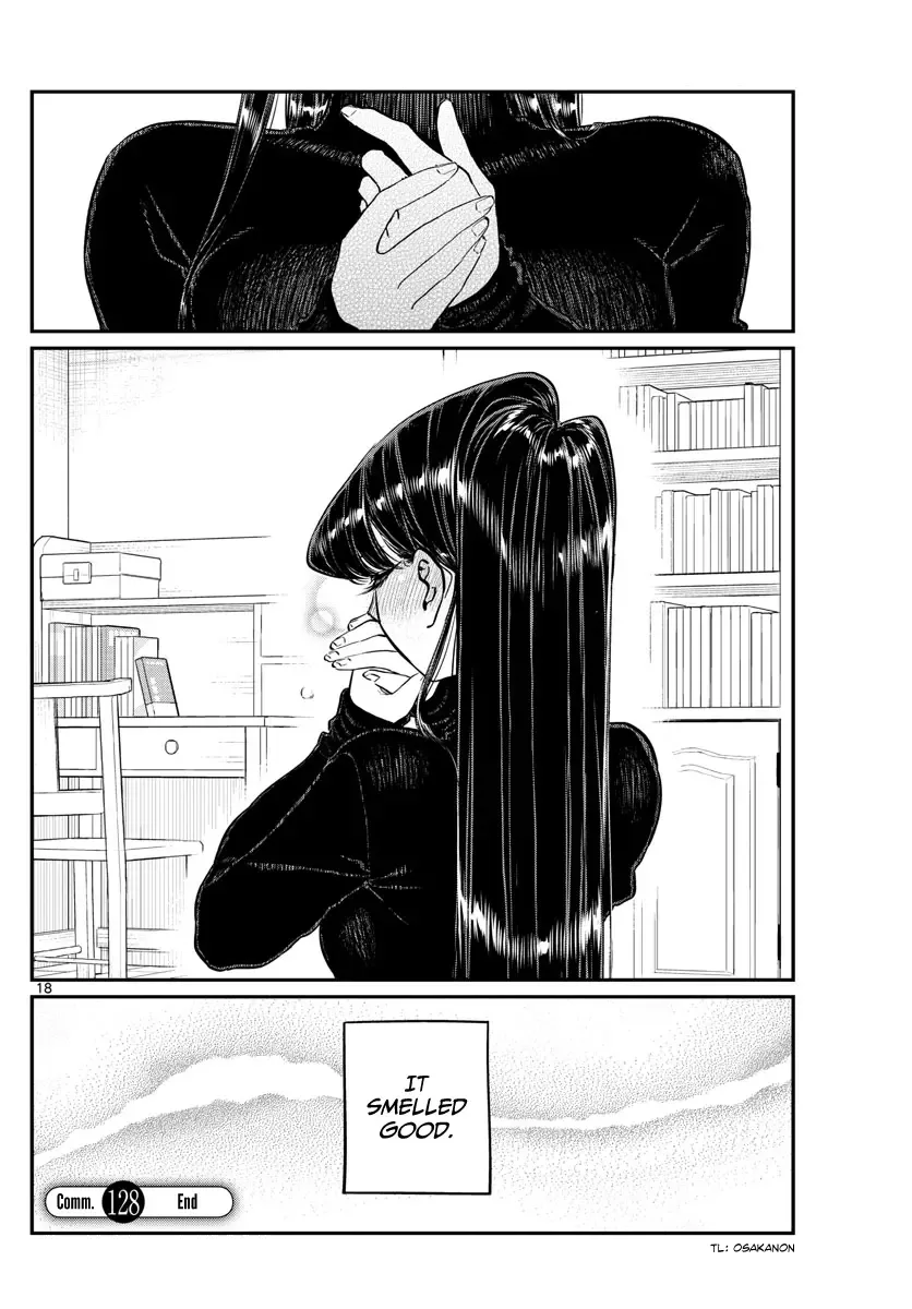Komi-san wa Komyushou desu Chapter 128 page 18