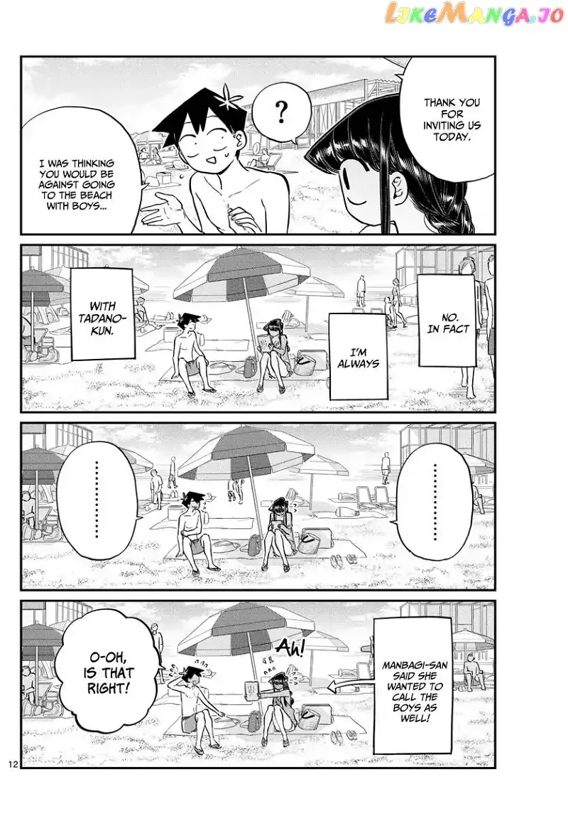 Komi-san wa Komyushou desu Chapter 164 page 14