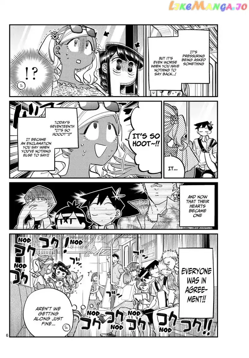 Komi-san wa Komyushou desu Chapter 164 page 8