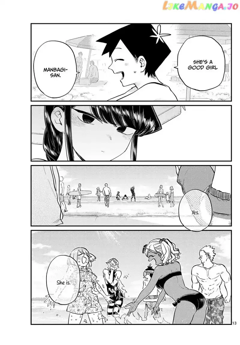Komi-san wa Komyushou desu Chapter 164 page 15
