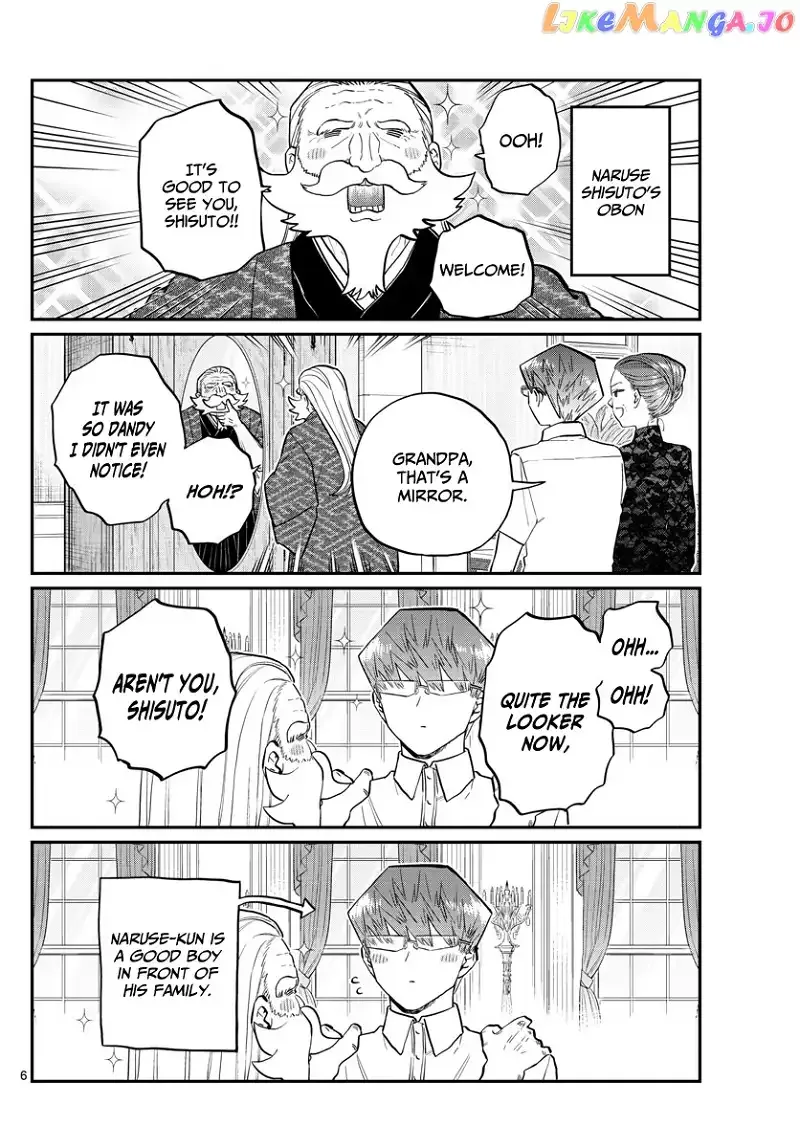 Komi-san wa Komyushou desu Chapter 186 page 6