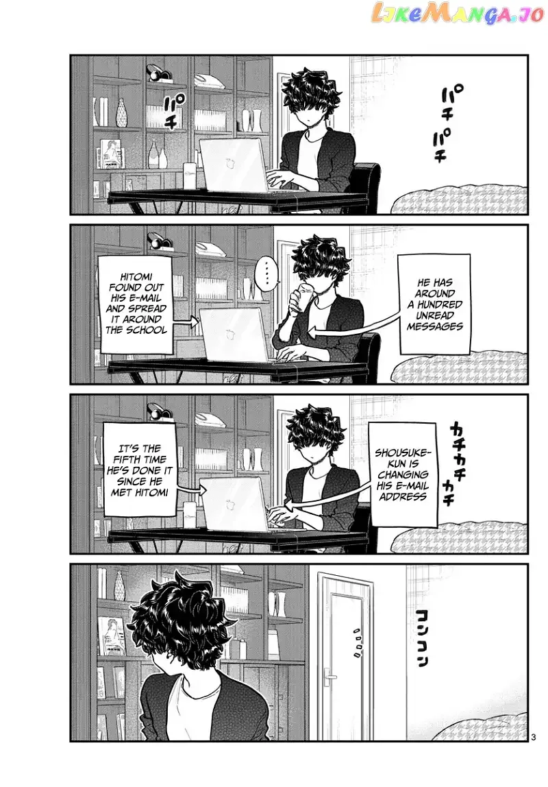 Komi-san wa Komyushou desu Chapter 215 page 3