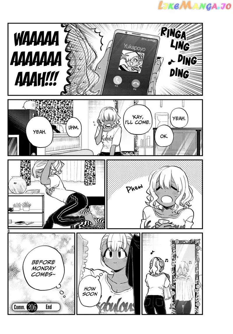 Komi-san wa Komyushou desu Chapter 206 page 8
