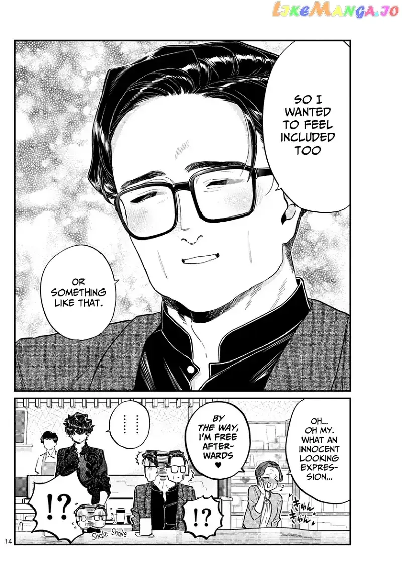 Komi-san wa Komyushou desu Chapter 215 page 14