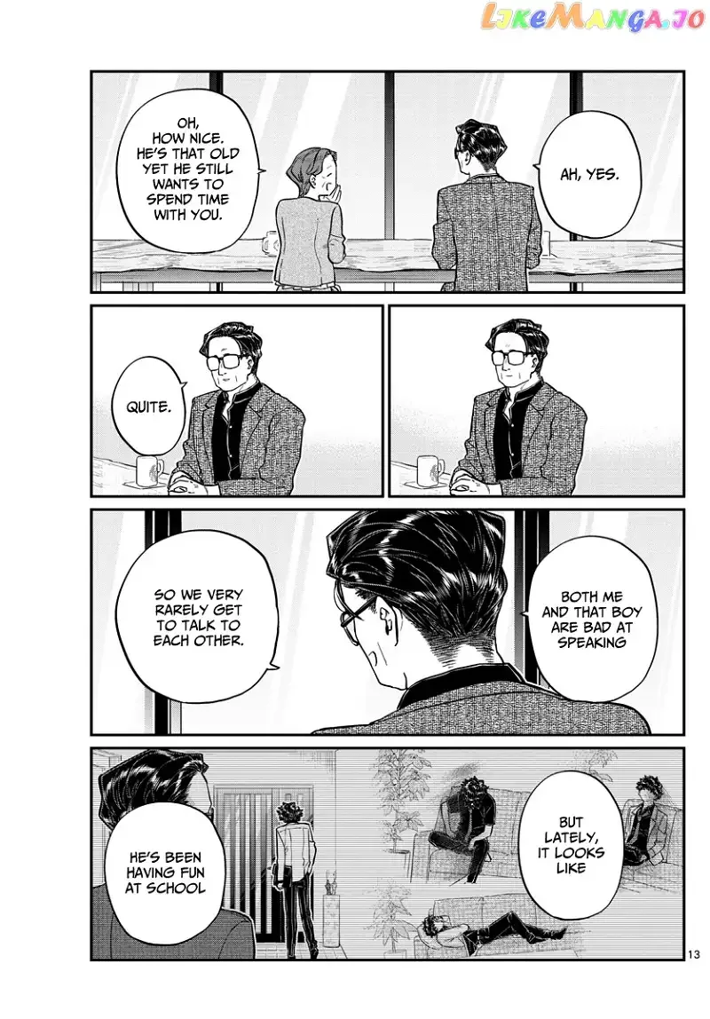 Komi-san wa Komyushou desu Chapter 215 page 13