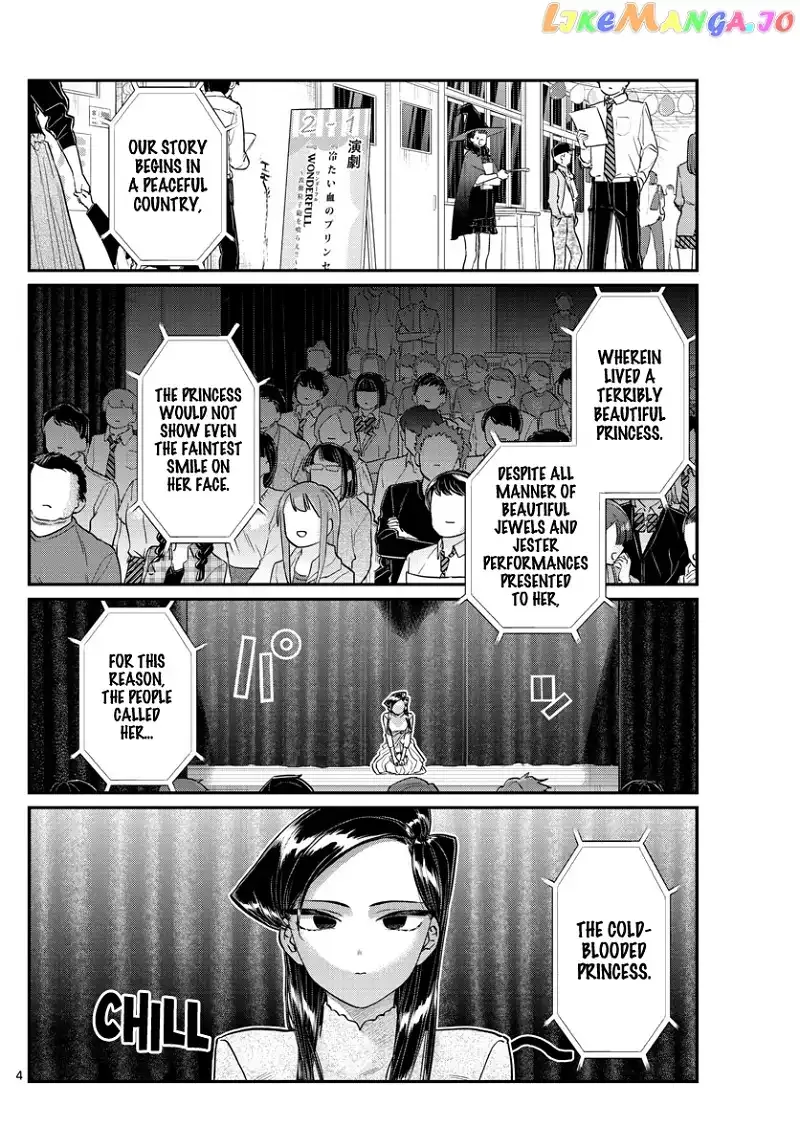 Komi-san wa Komyushou desu Chapter 223 page 4
