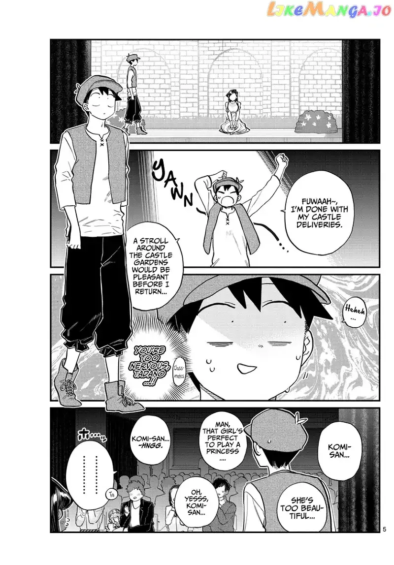 Komi-san wa Komyushou desu Chapter 223 page 5