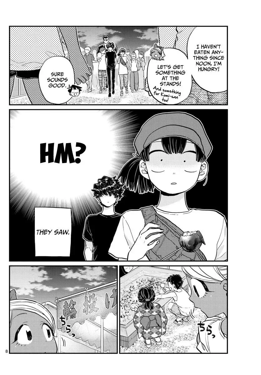 Komi-san wa Komyushou desu Chapter 194 page 8