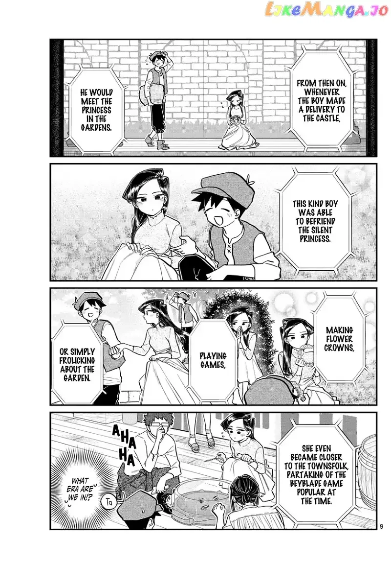 Komi-san wa Komyushou desu Chapter 223 page 9