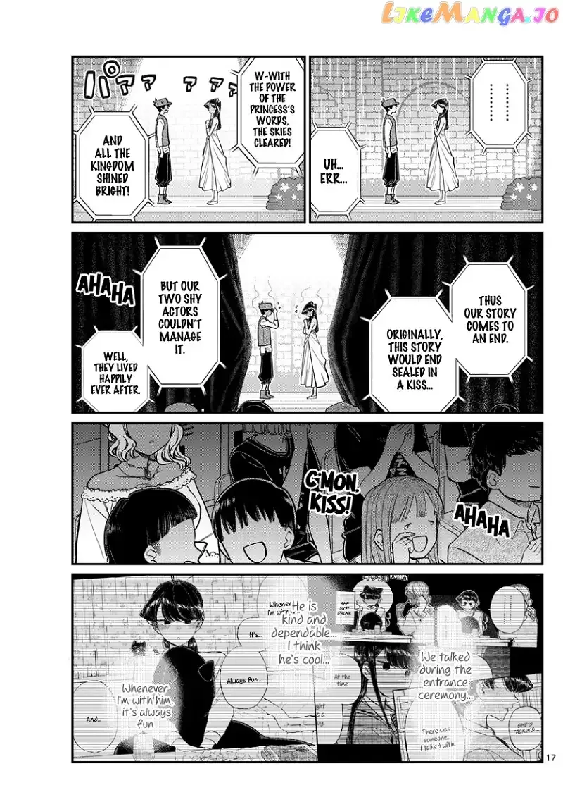 Komi-san wa Komyushou desu Chapter 223 page 17