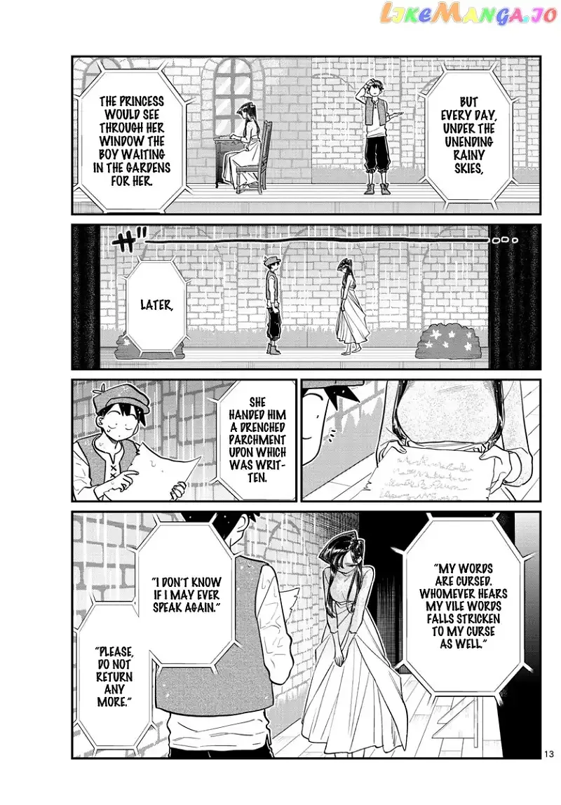Komi-san wa Komyushou desu Chapter 223 page 13
