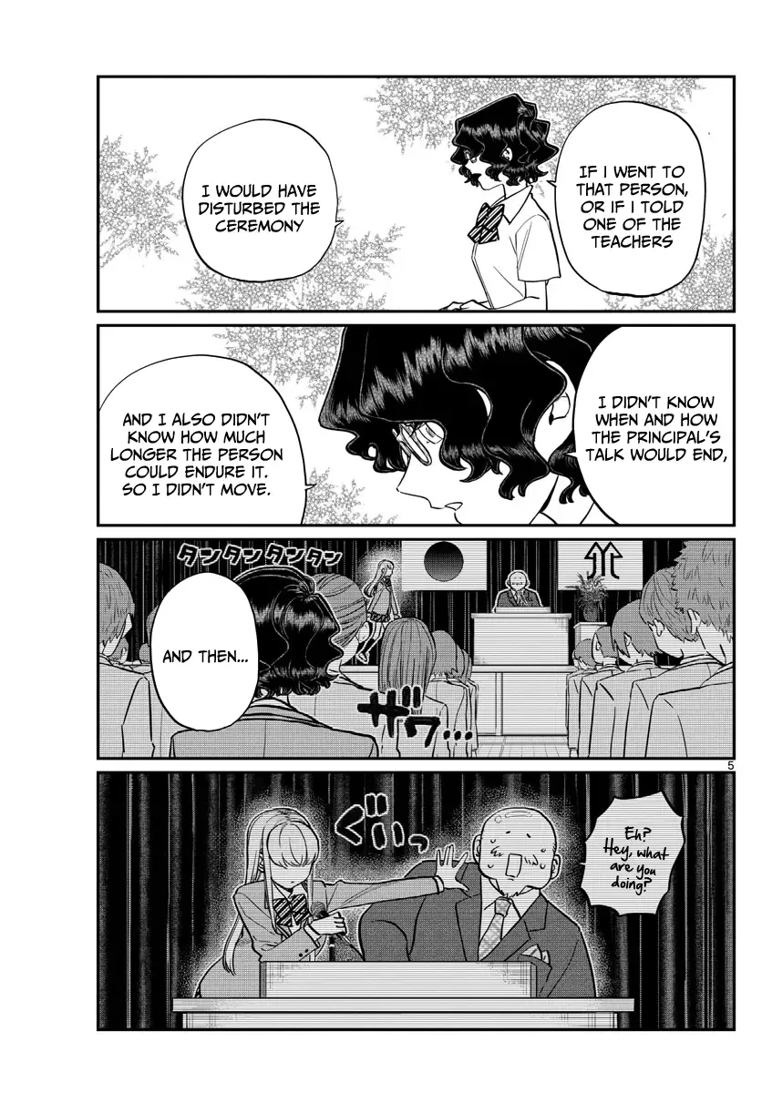 Komi-san wa Komyushou desu Chapter 200 page 5